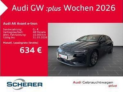 Gebraucht Audi A6 e-tron Performance 269 kW (367 PS) 2025 Grau (magnetgrau) Kombi