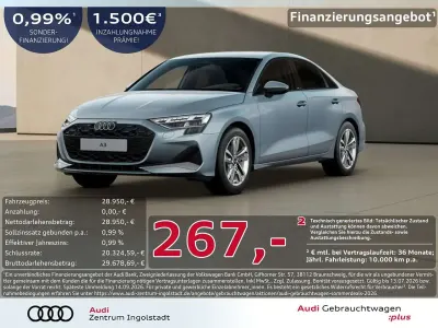 Gebraucht Audi A3 Advanced 116 PS (85 kW) 2025 Pfeilgrau perleffekt Limousine
