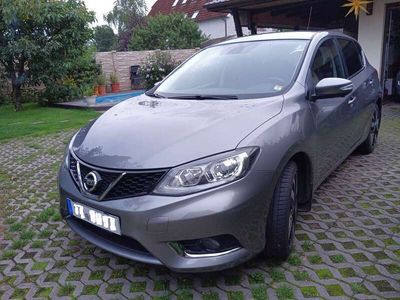 gebraucht Nissan Pulsar 1.2 Tekna Leder Navi DAB Kamera 360 LED SHZ