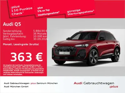 Gebraucht Audi Q5 S-Line 204 PS (150 kW) 2025 Grenadinerot metallic SUV