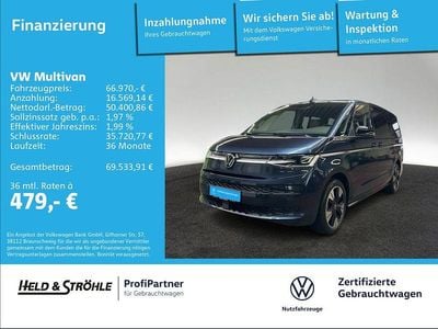 Gebraucht VW Multivan Style 245 PS (180 kW) 2025 Starlight blue metallic Van