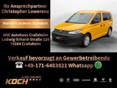 Brugt VW Caddy Basis 103 HK (75 kW) 2021 Gul MPV