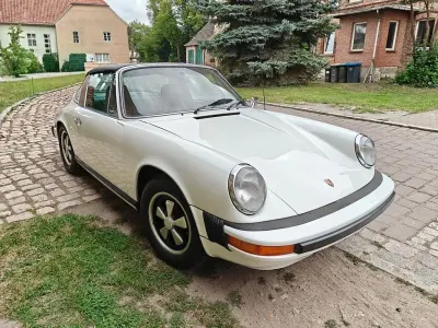 Gebraucht Porsche 911 150 PS (110 kW) 1973 Weiß Cabrio