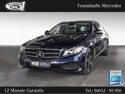 Gebraucht Mercedes E350 Night 286 PS (210 kW) 2019 Blau (cavansitblau  metalliclack) Kombi