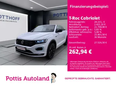 Gebraucht VW T-Roc R-line 150 PS (110 kW) 2021 Pure white SUV