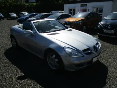 Gebraucht Mercedes SLK200 163 PS (119 kW) 2006 Silber Cabrio