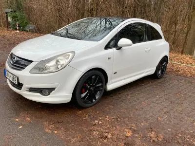 Gebraucht Opel Corsa OPC 90 PS (66 kW) 2010 Weiß Kleinwagen
