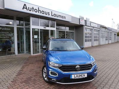 Second-hand VW T-Roc Style 150 CP (110 kW) 2021 Albastru SUV