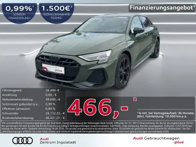 Usado Audi A3 S-Line 272 HP (200 kW) 2025 Verde Sedan
