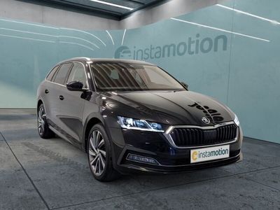 Gebraucht Skoda Octavia Style 204 PS (150 kW) 2021 Schwarz Van / Kleinbus