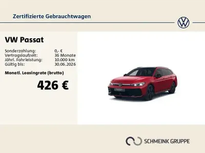 Gebraucht VW Passat R-line 272 PS (200 kW) 2025 Chilirot metallic Kombi