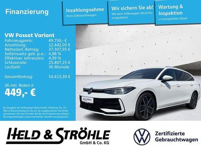 Occasion VW Passat R-line 150 ch (110 kW) 2026 Blanc Break