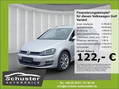 gebraucht VW Golf Variant VII Highline 2.0TDI*DSG ACC StndHzg