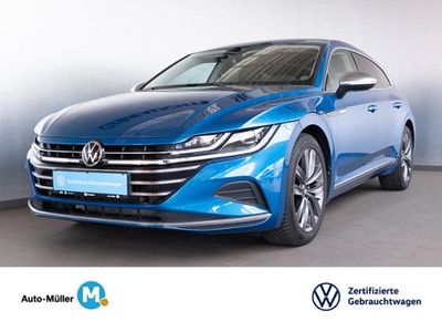 Gebraucht VW Arteon Elegance 150 PS (110 kW) 2021 Eisvogelblau metallic (metallic) Coupé