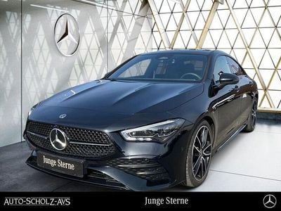 Gebraucht Mercedes CLA200 AMG 163 PS (119 kW) 2025 Metalliclack kosmosschwarz Coupé