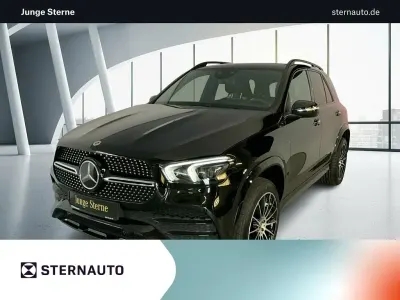 Gebraucht Mercedes GLE300 AMG 272 PS (200 kW) 2024 Metalliclack obsidianschwarz SUV