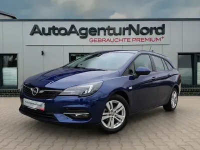 Gebraucht Opel Astra Business 122 PS (89 kW) 2021 Blau Kombi