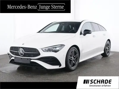 Gebraucht Mercedes CLA200 Shooting Brake AMG line Plus 163 PS (119 kW) 2025 Weiß Kombi
