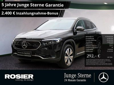 Gebraucht Mercedes EQA250 Progressive 139 kW (190 PS) 2023 Schwarz / nachtschwarz SUV