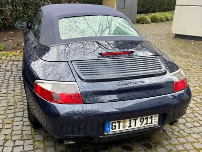 Gebraucht Porsche 911 Carrera Cabriolet 300 PS (220 kW) 1999 Blau Cabrio