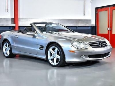 Second-hand Mercedes SL500 306 CP (225 kW) 2004 Argintiu Cabrio