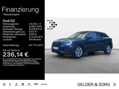 Gebraucht Audi Q2 Advanced Plus 116 PS (85 kW) 2024 Navarrablau metallic SUV