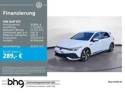 Gebraucht VW Golf VIII GTI Clubsport 301 PS (221 kW) 2024 Pure white Limousine