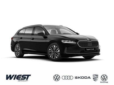 Neu Skoda Superb Selection 204 PS (150 kW) 2026 Ebony schwarz metallic Kombi