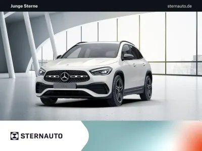 Gebraucht Mercedes GLA250 AMG line 160 PS (117 kW) 2022 Unilack polarweiß SUV