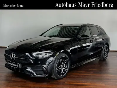 Gebraucht Mercedes C200 AMG 204 PS (150 kW) 2025 Lack obsidianschwarz Kombi
