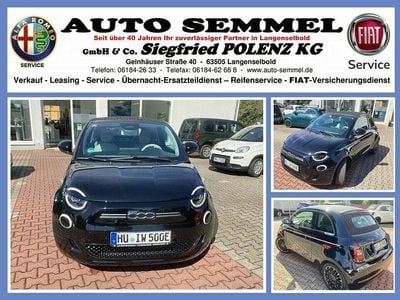 Gebraucht Fiat 500e La Prima 69 kW (95 PS) 2022 Schwarz Cabrio