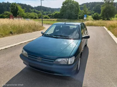 Gebraucht Peugeot 306 88 PS (64 kW) 1995 Grün Limousine
