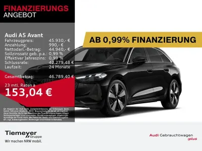 Gebraucht Audi A5 S-Line 204 PS (150 kW) 2025 Schwarz Kombi