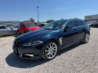 Gebraucht Jaguar XF Sportbrake S 275 PS (202 kW) 2013 Blau Kombi