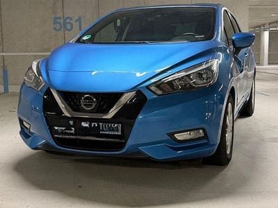 Gebraucht Nissan Micra Acenta 90 PS (66 kW) 2018 Blau Kleinwagen
