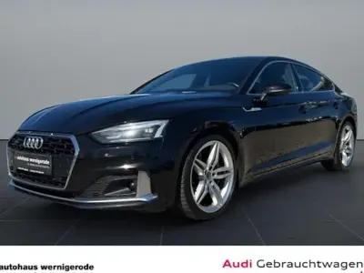 Second-hand Audi A5 Sportback Advanced Plus 286 CP (210 kW) 2021 Negru Hatchback