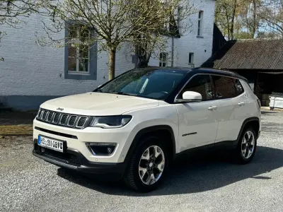 Käytetty Jeep Compass Limited 140 HP (102 kW) 2017 Valkoinen Katumaasturi