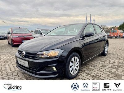 Deep black perleffekt Gebraucht 2019 VW Polo Trendline Limousine | 11.898 € (Teuer)