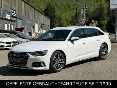 Second-hand Audi A6 S-Line 245 CP (180 kW) 2022 Alb Break