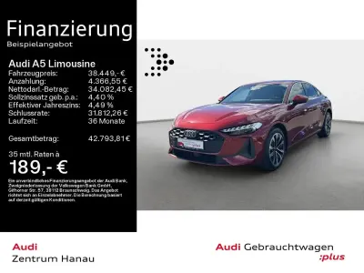 Gebraucht Audi A5 Sport 204 PS (150 kW) 2025 Grenadinerot metallic Limousine