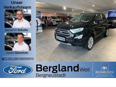 Schwarz Gebraucht 2022 Ford Ecosport Titanium SUV | 16.480 € (Fairer Preis)