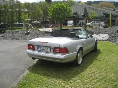 Gebraucht Mercedes SL280 Edition 204 PS (150 kW) 2001 Silber Cabrio