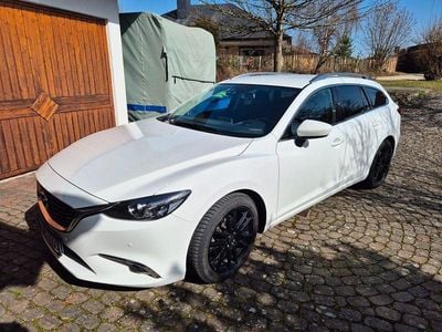 Gebraucht Mazda 6 Sports-Line 175 PS (128 kW) 2016 Weiß Kombi