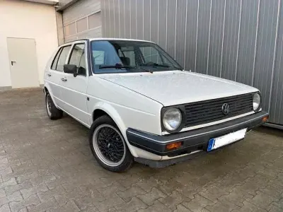 Gebraucht VW Golf II 1986 Weiß Kleinwagen