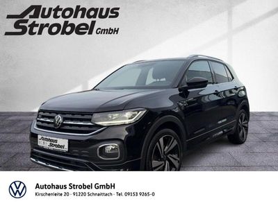 Gebraucht VW T-Cross R-line 150 PS (110 kW) 2021 Deep black perleffekt (metallic) SUV