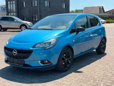 Gebraucht Opel Corsa Color Edition 90 PS (66 kW) 2017 Arktis blau (m2) Kleinwagen
