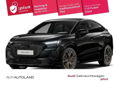 Gebraucht Audi Q4 Sportback e-tron S-Line 210 kW (286 PS) 2025 Mythosschwarz SUV