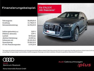 Gebraucht Audi Q7 Competition 286 PS (210 kW) 2023 Mythosschwarz metallic SUV