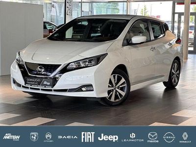 Usata Nissan Leaf Acenta 110 kW (150 CV) 2021 Bianco Utilitaria
