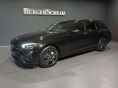 Gebraucht Mercedes E300 AMG 194 PS (142 kW) 2022 Metalliclack obsidianschwarz metallic Limousine